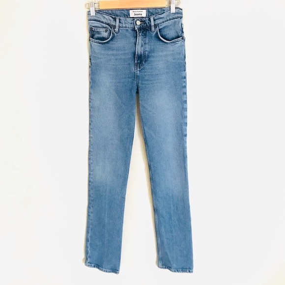 Reformation Jeans High Rise Liza Straight in Lanai 25 - Picture 3 of 4